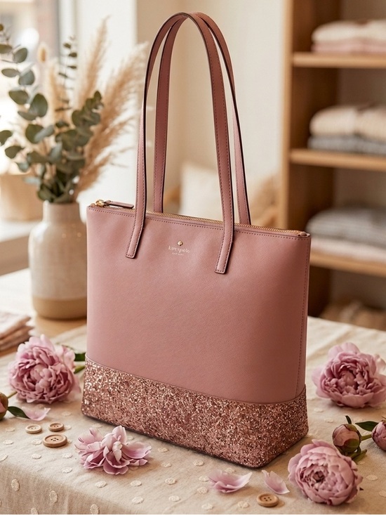 kate spade Handbags - Kate Spade Greta Court Penny Tote - Dusty Peony 🌸